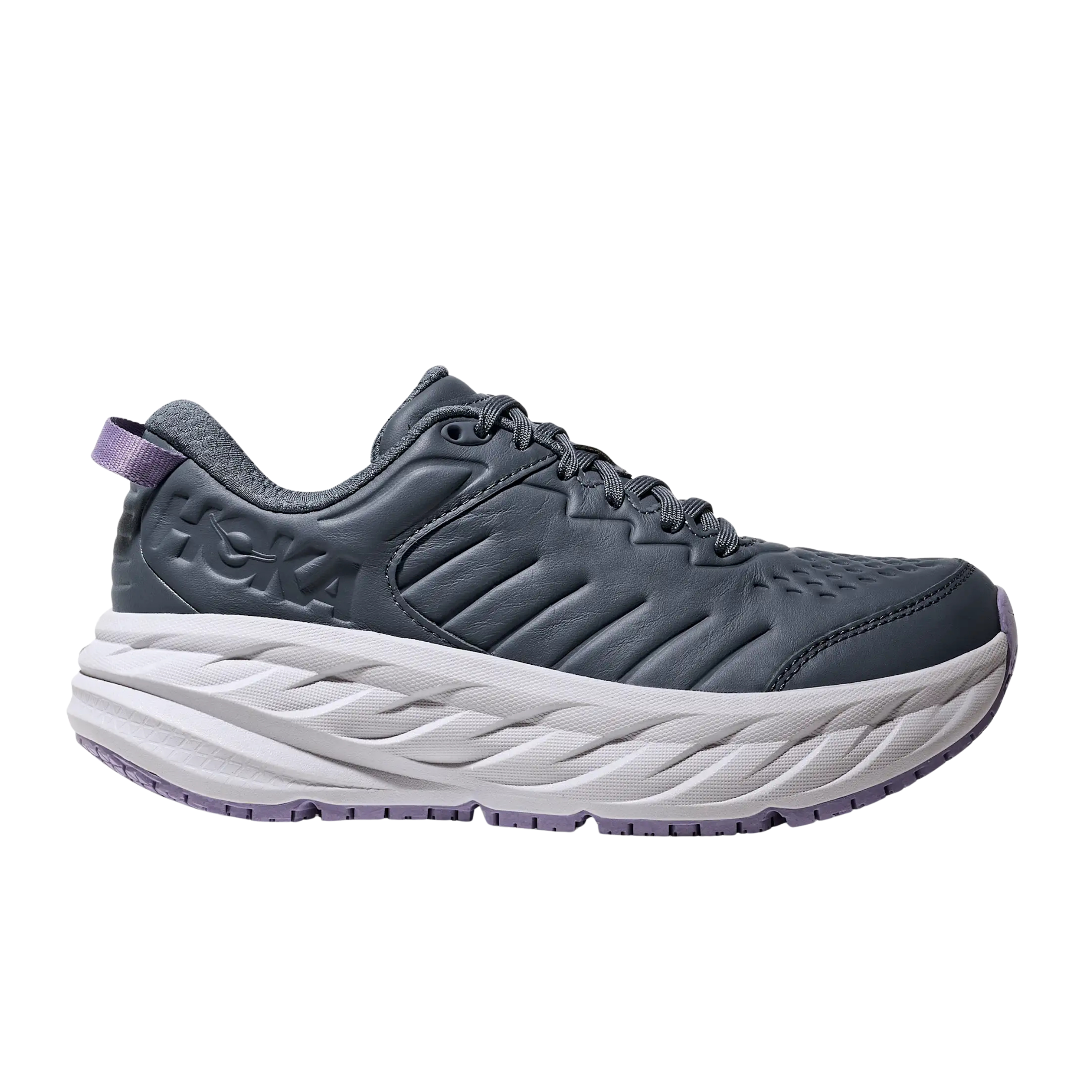Hoka Women Bondi SR - Faded Navy Berry Patch