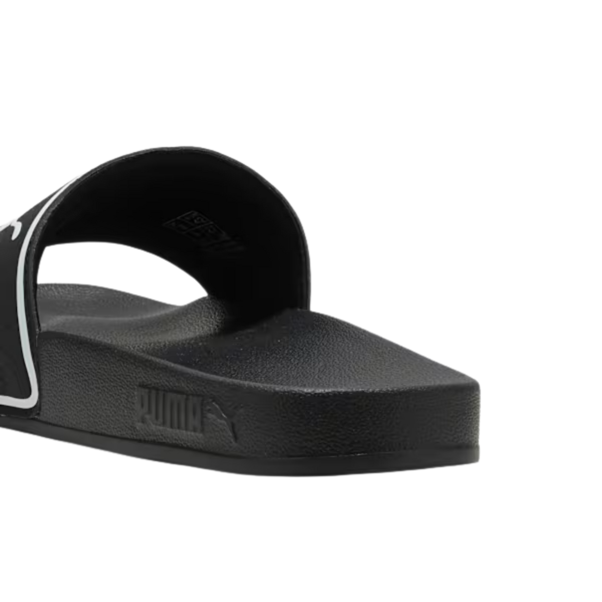 Puma Men Leadcat 2.0 Slides - Black White