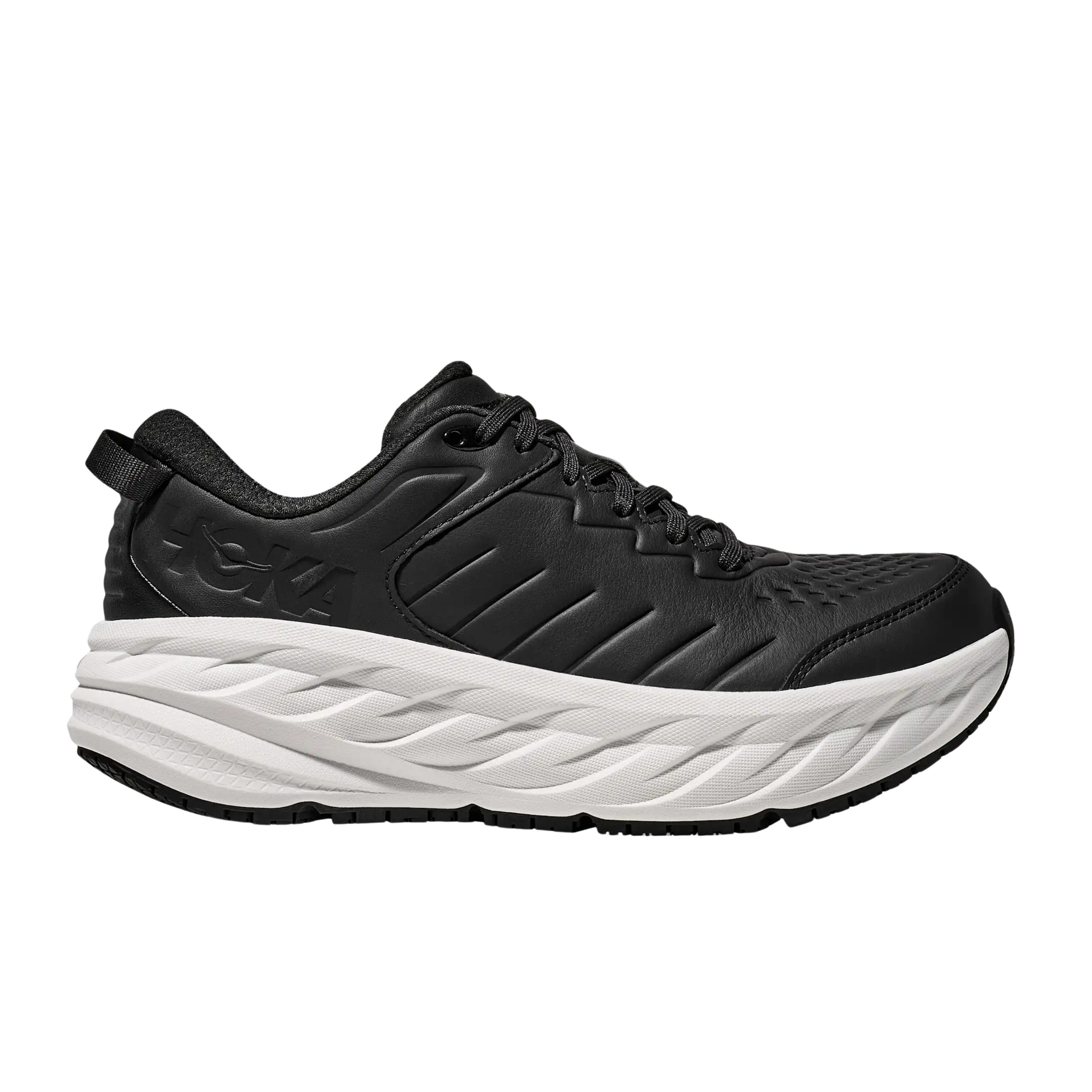 Hoka Men Bondi SR - Carbon Black White