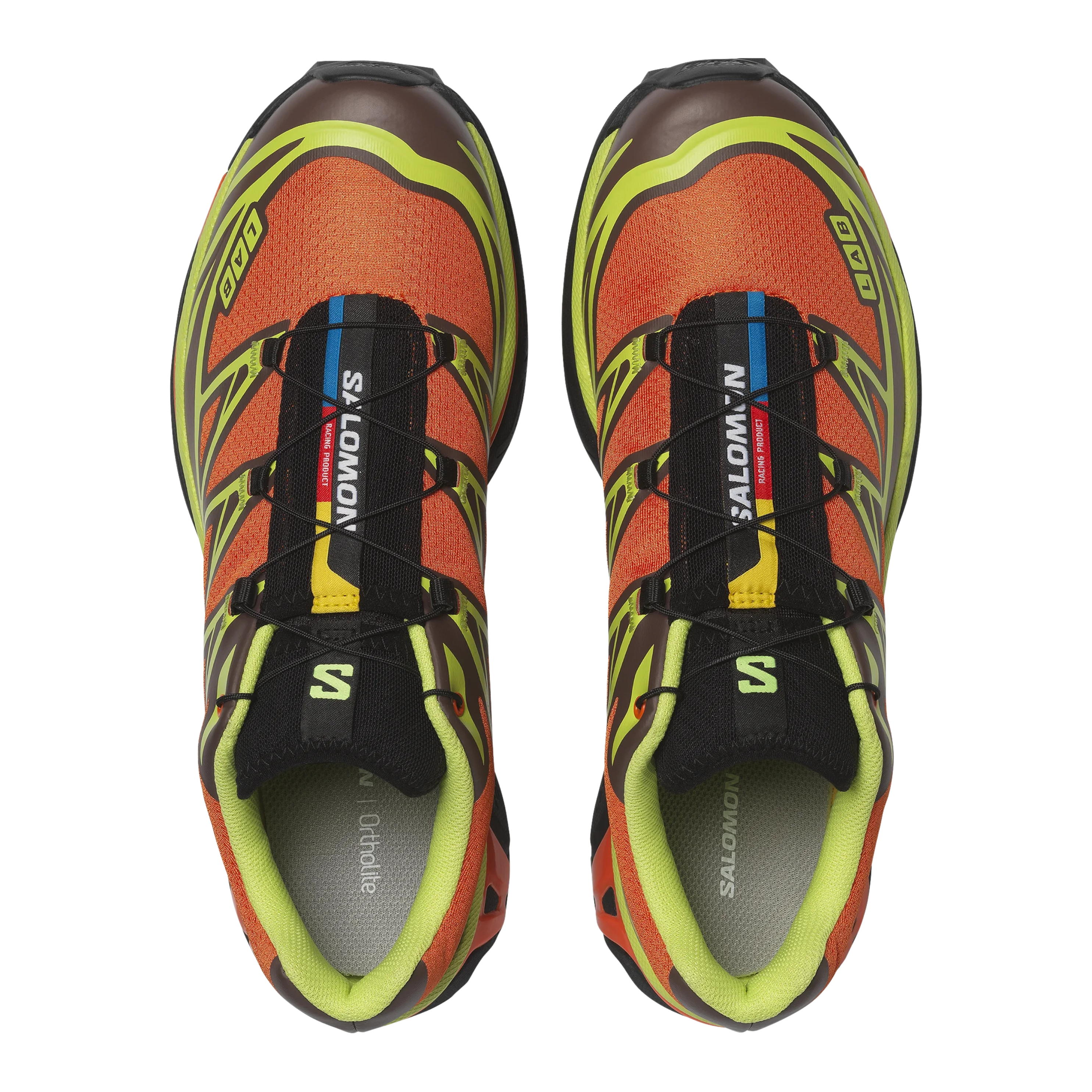Salomon Women XT-6 - Red Orange Sharp Green