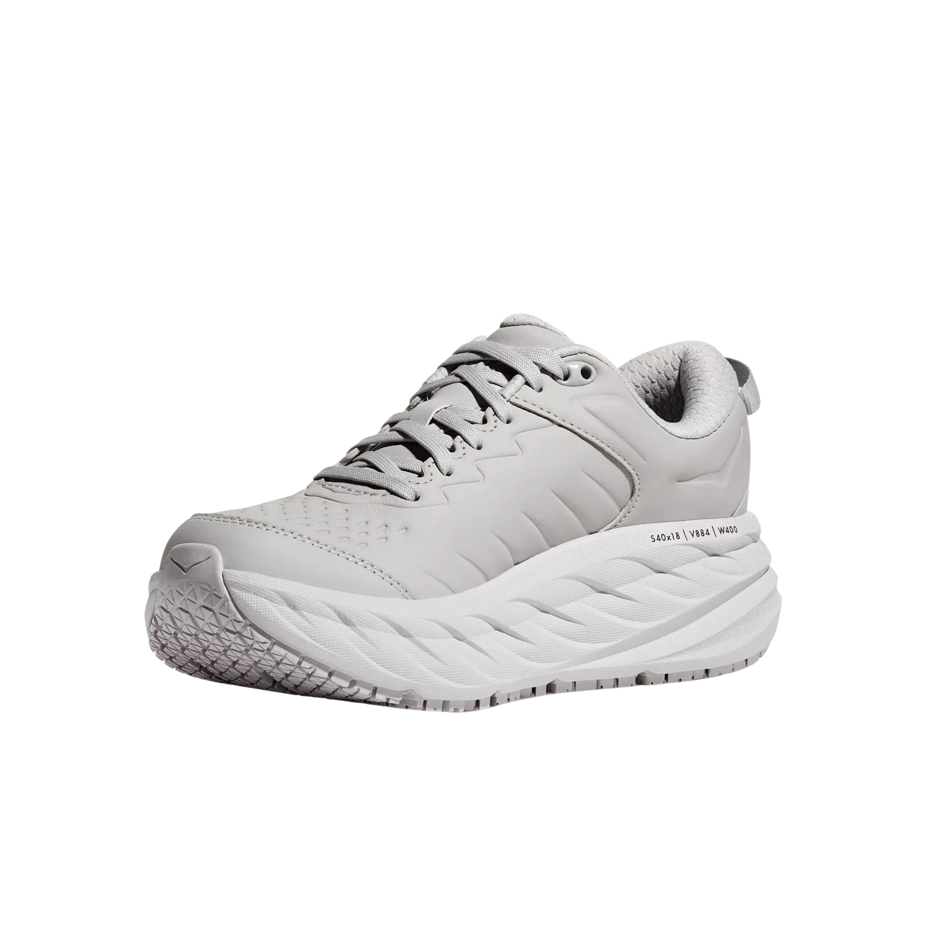 Hoka Men Bondi SR - Harbor Mist Lunar Rock