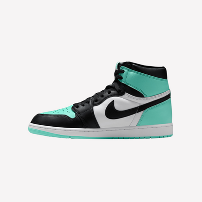 Nike Men's Air Jordan Retro 1 High - Green Black