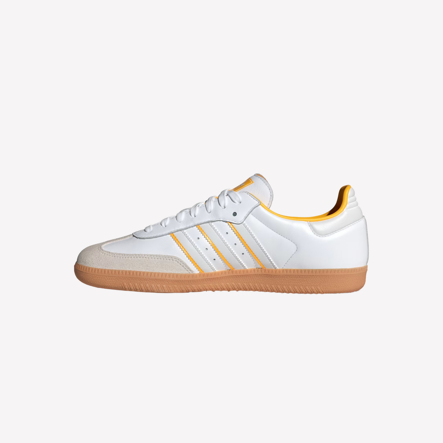 Adidas Men Samba OG - White Crew Yellow