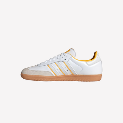 Adidas Men Samba OG - White Crew Yellow