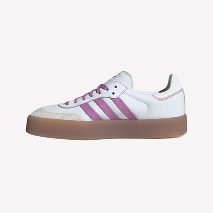 Adidas Women Sambae OG - White Preloved Purple