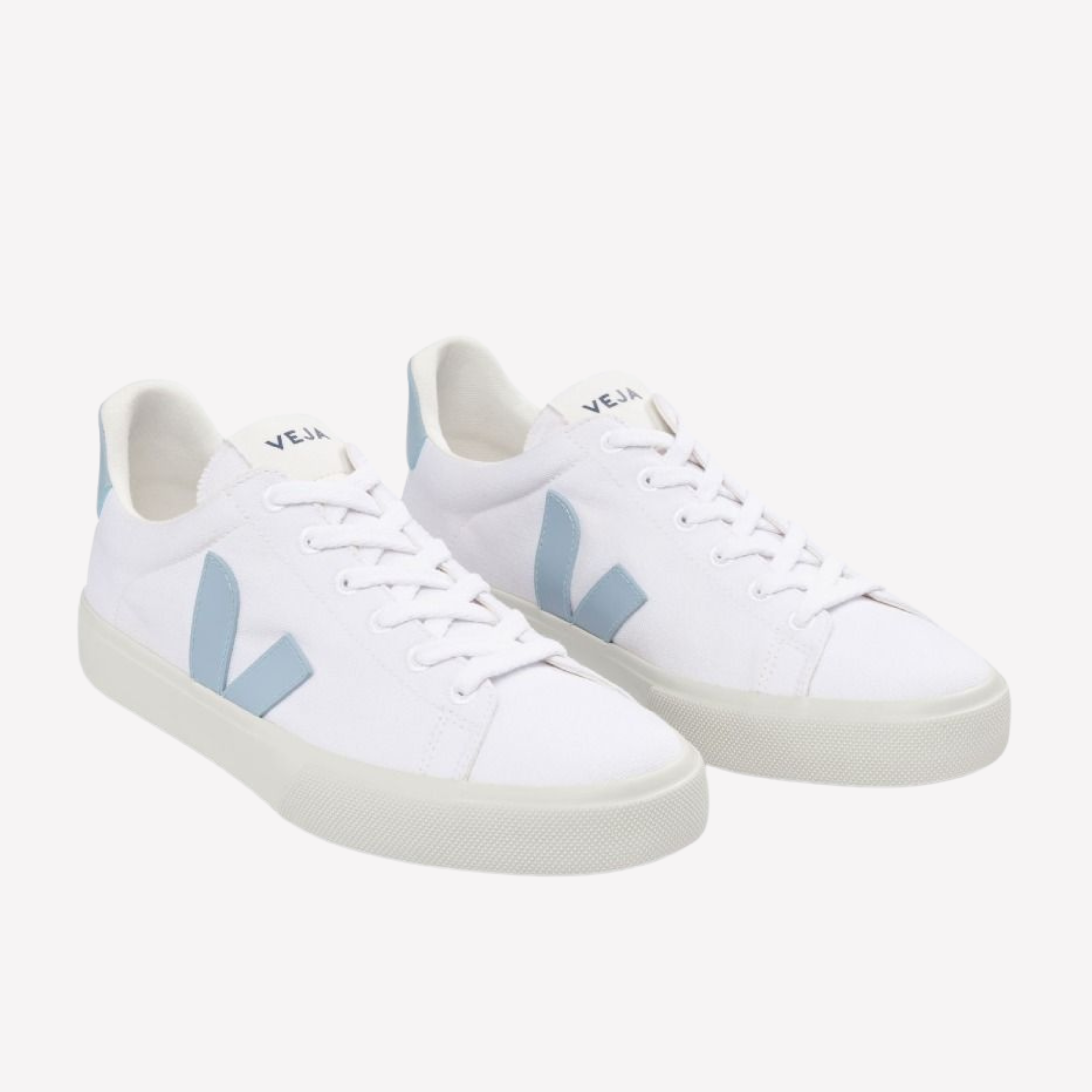 Veja Women Campo - White Steel