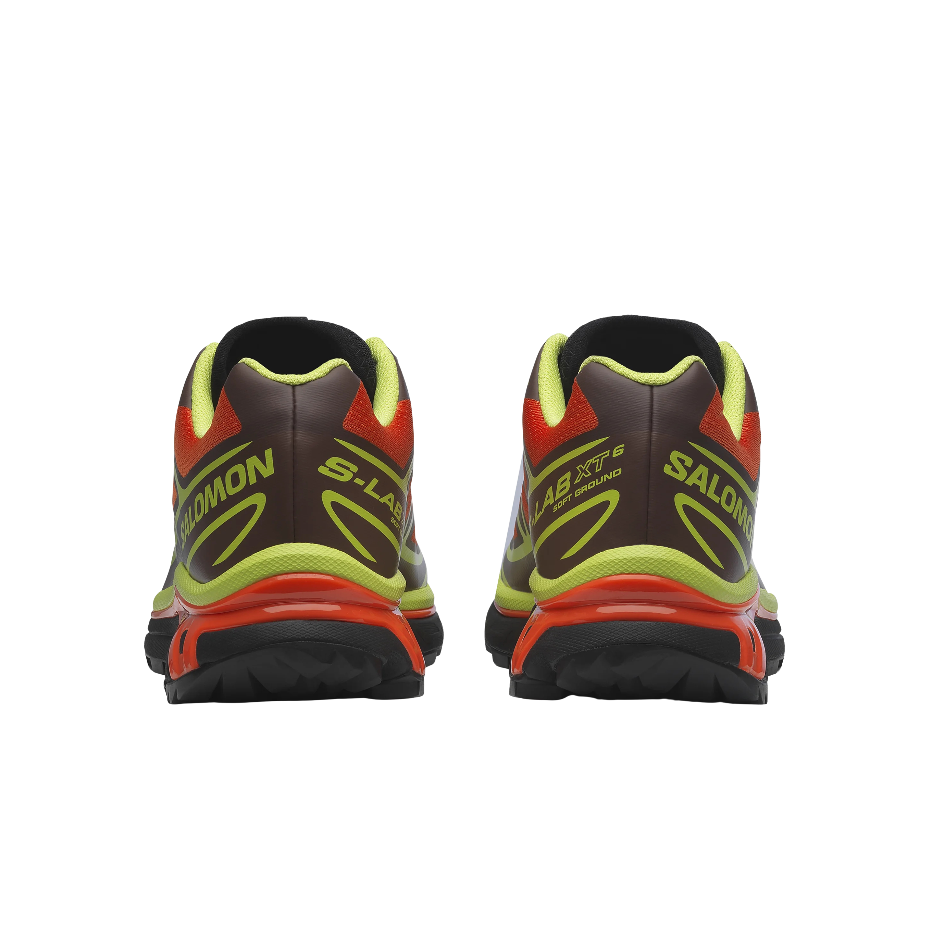 Salomon Women XT-6 - Red Orange Sharp Green
