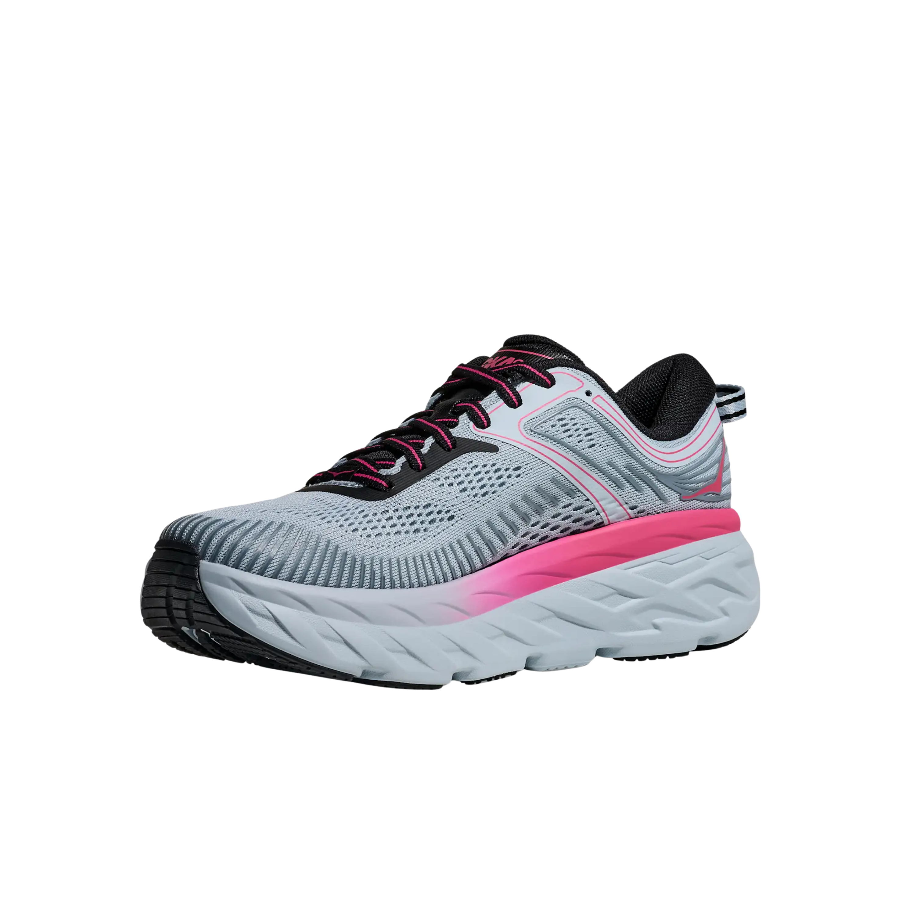 Hoka Women Bondi 7 - Mineral Blue Rhubarb