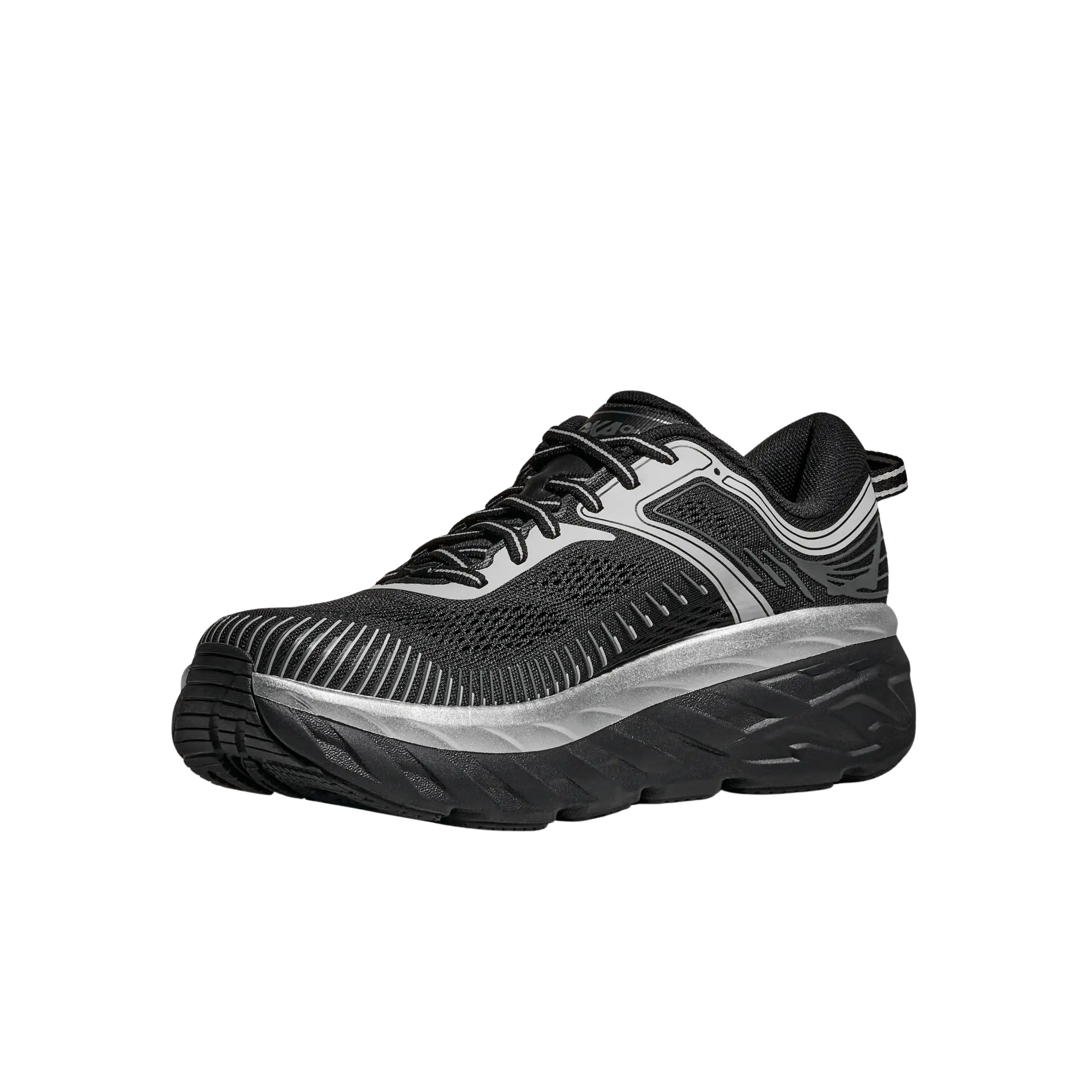 Hoka Men Bondi 7 - Black Stardust