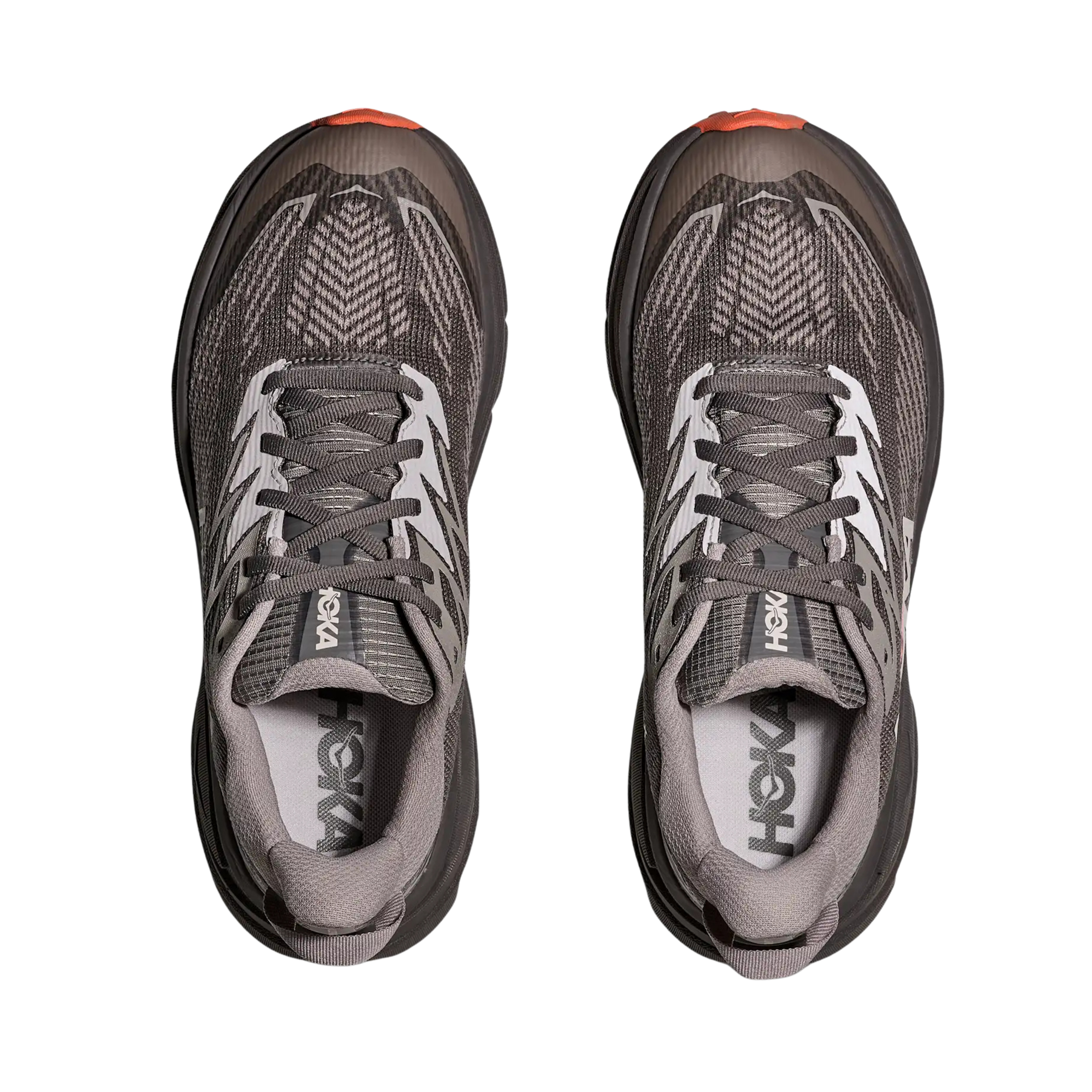 Hoka Men Challenger 8 GTX - Asphalt Grey Varsity Yellow