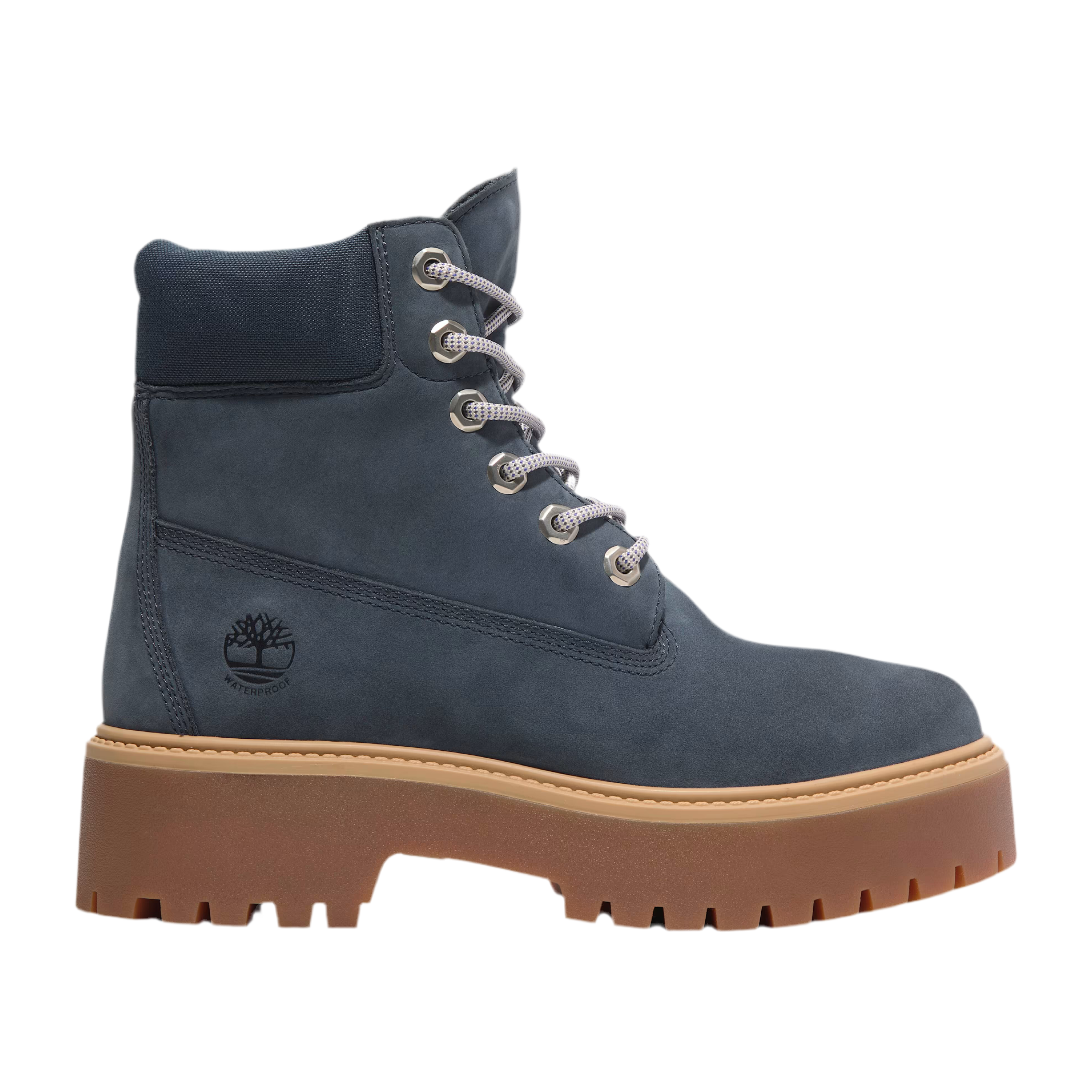 Timberland Women Stone Street Waterproof Platform - Dark Blue