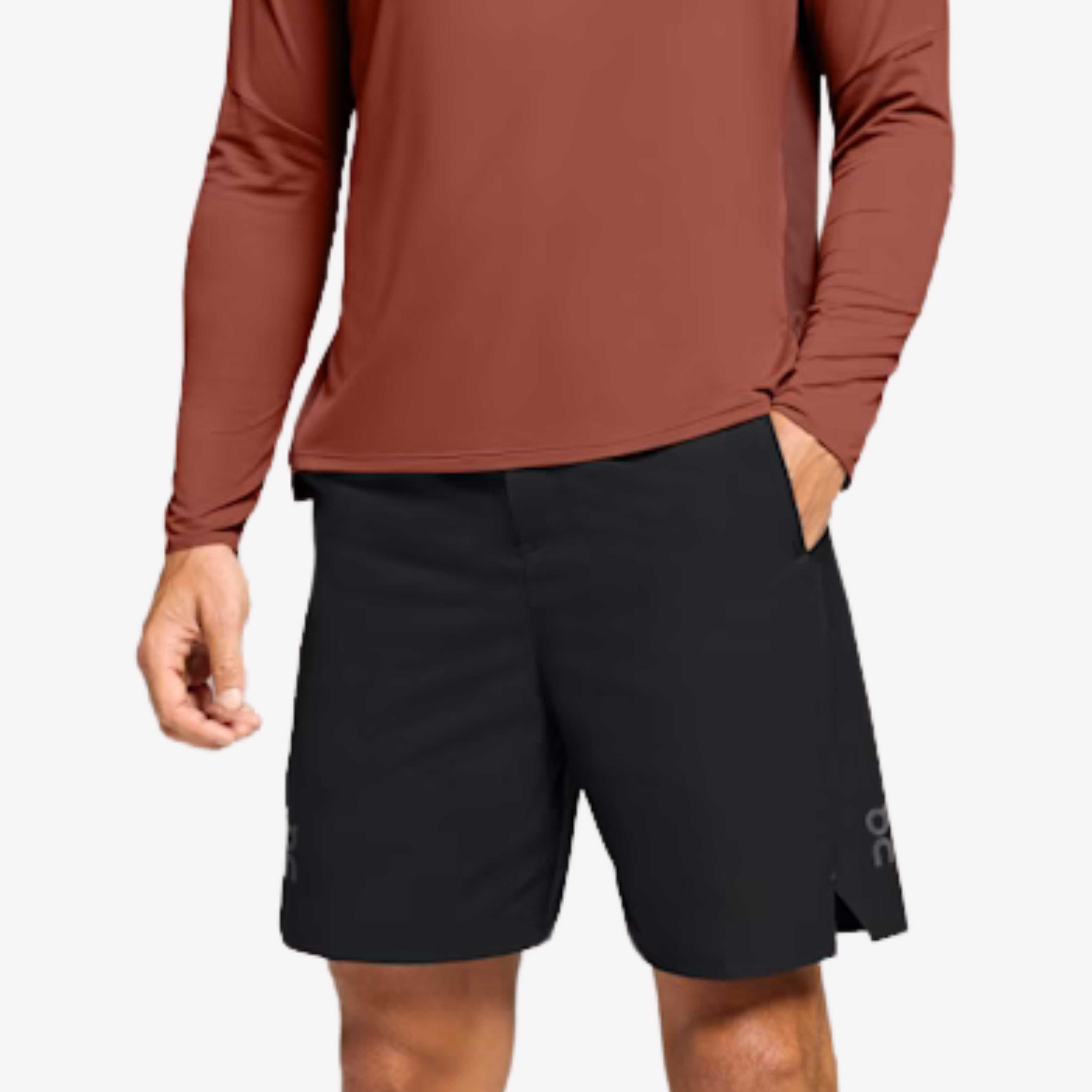 ON Men Performance Hybrid Short - Black