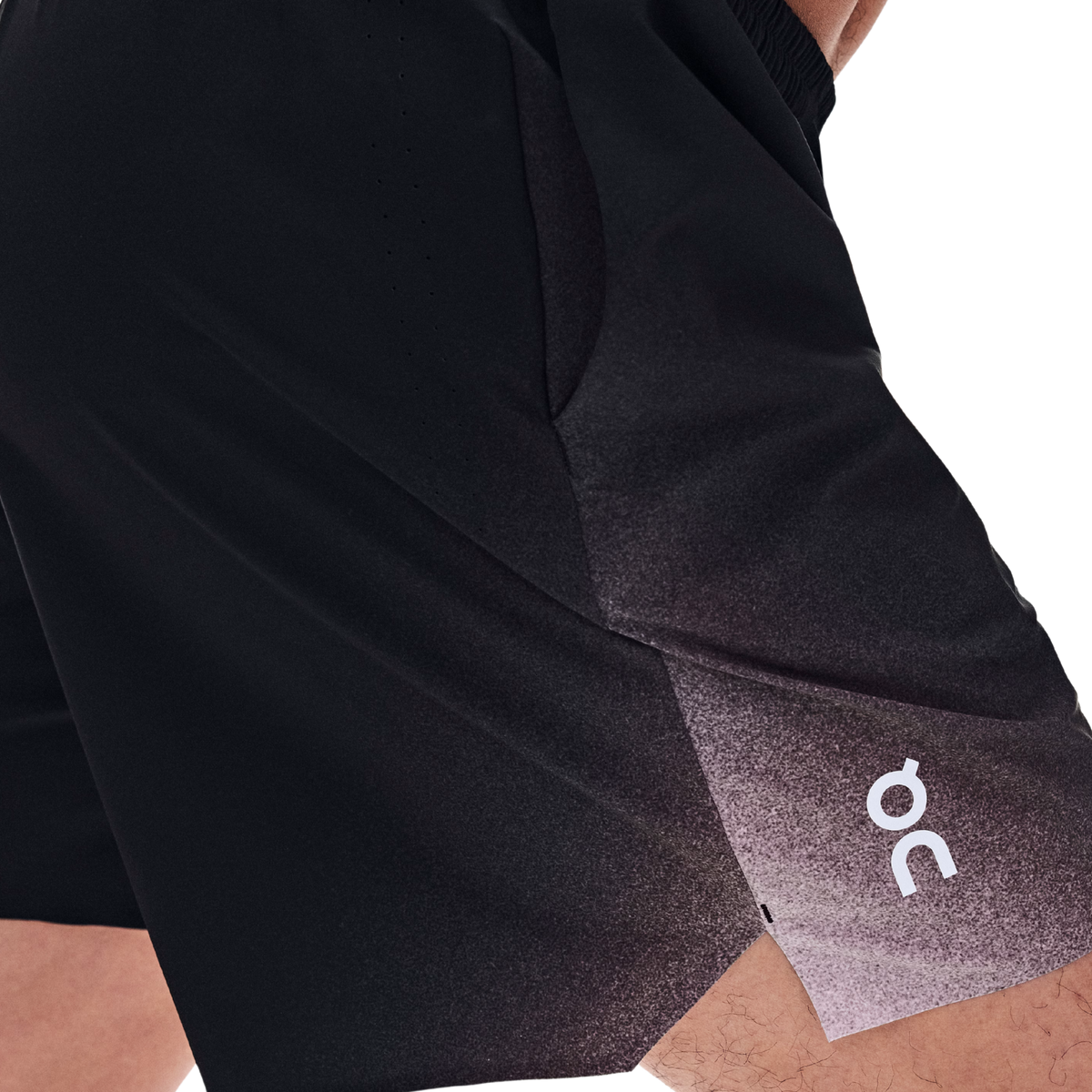 ON Men 5" Court Shorts Swing - Black Mulberry