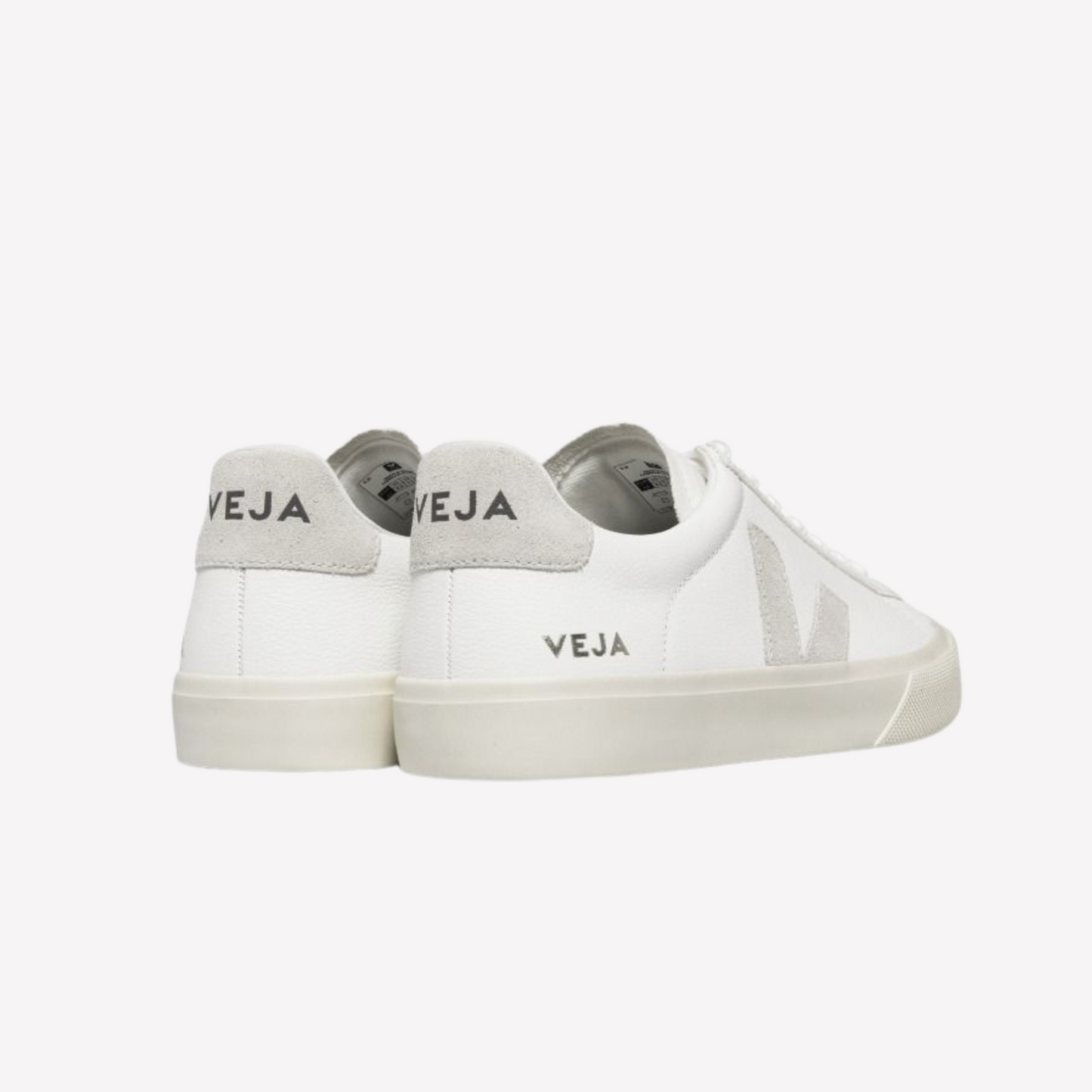 Veja Men Campo - White Natural Suede