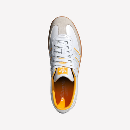 Adidas Men Samba OG - White Crew Yellow