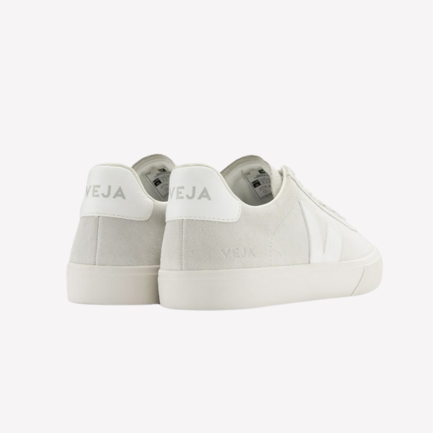 Veja Women Campo - Suede Natural White