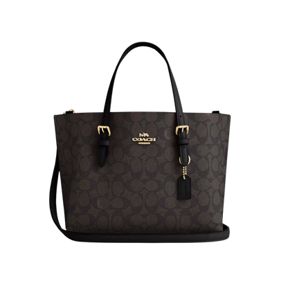 COACH Mollie Tote Bag - Walnut Black