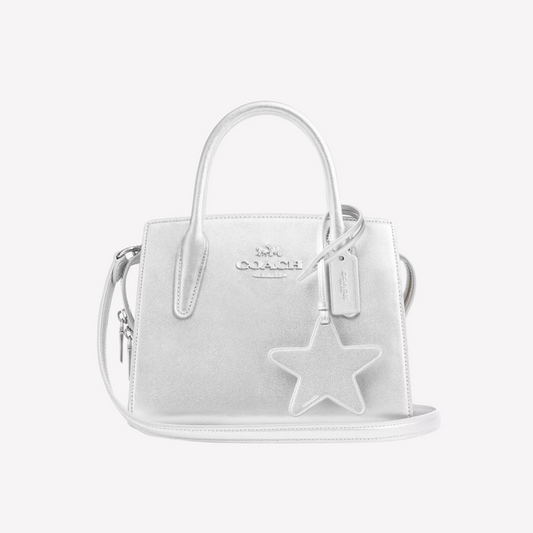 COACH Andrea Carryall Bag - Silver