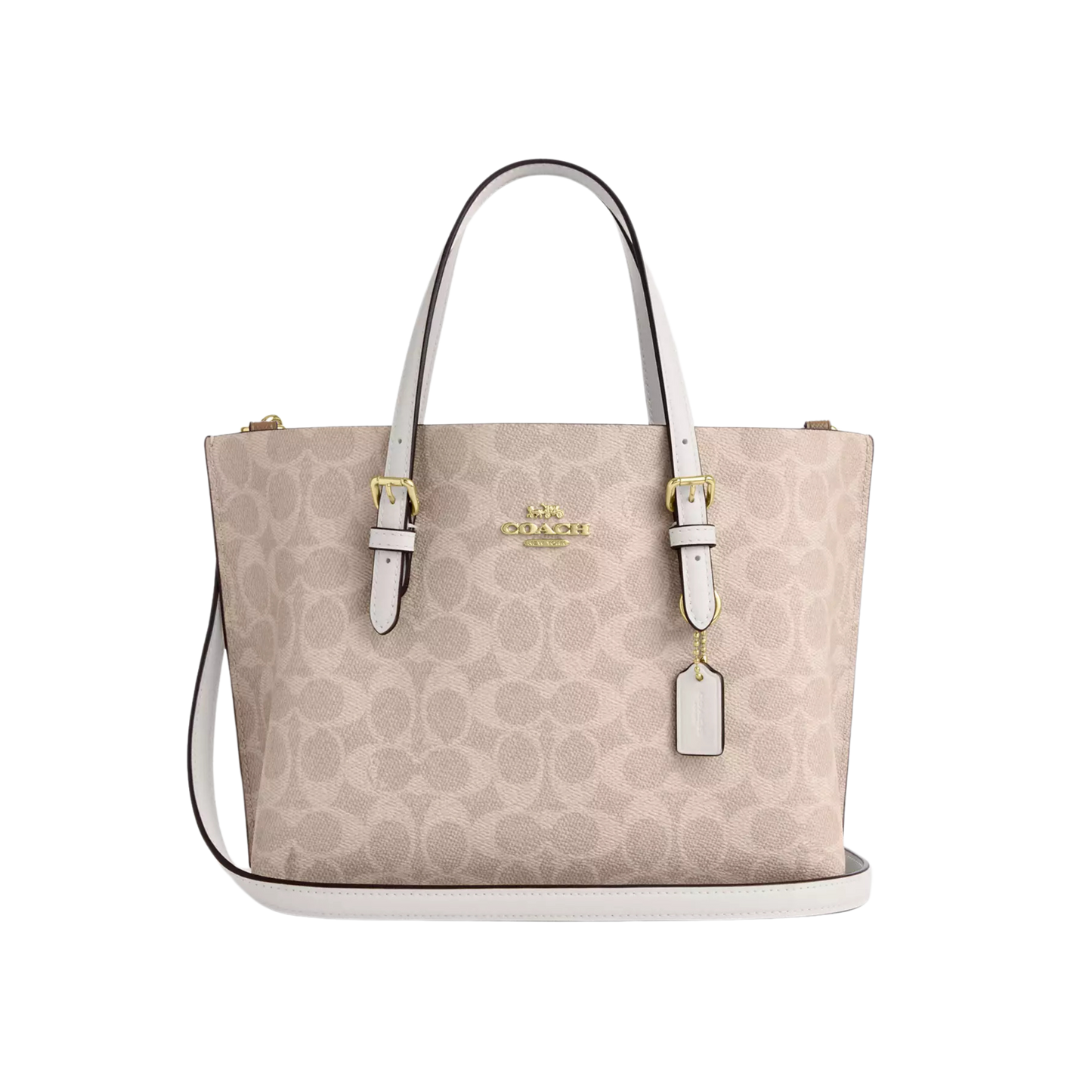 COACH Mollie Tote Bag - Sand Chalk