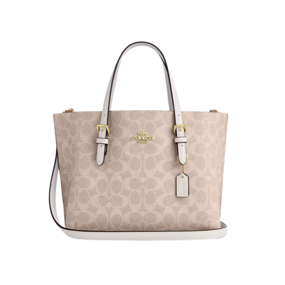 COACH Mollie Tote Bag - Sand Chalk