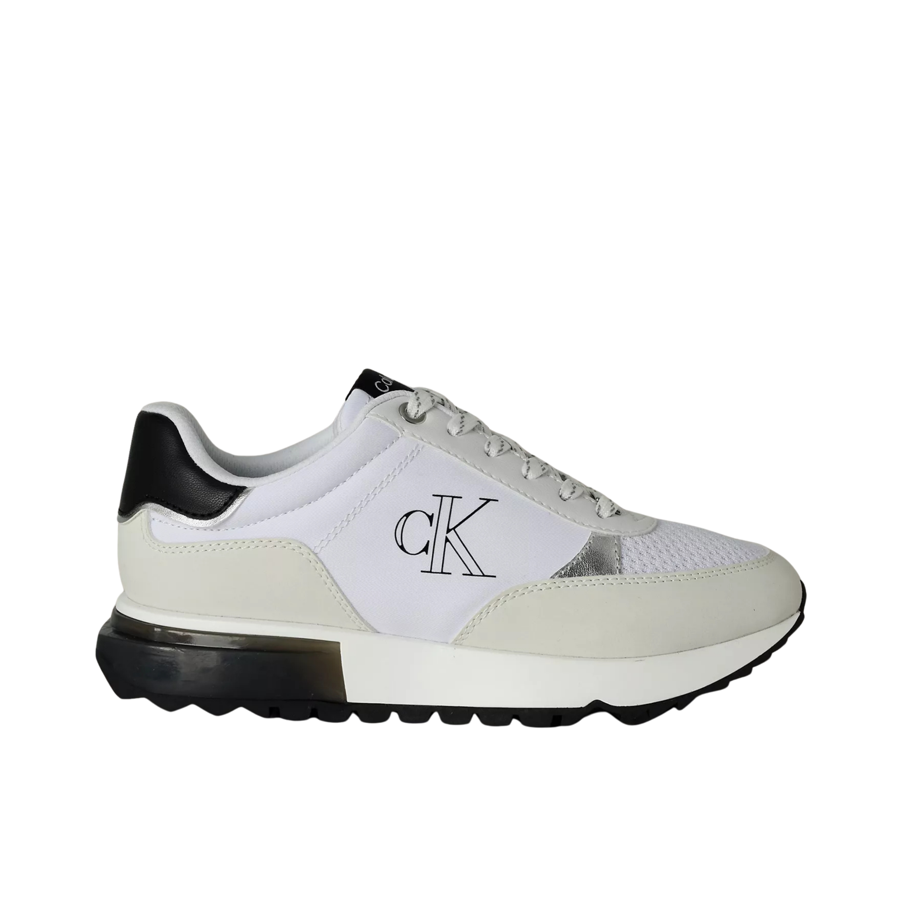Calvin Klein Women Melidee Runner Sneaker - Light Grey