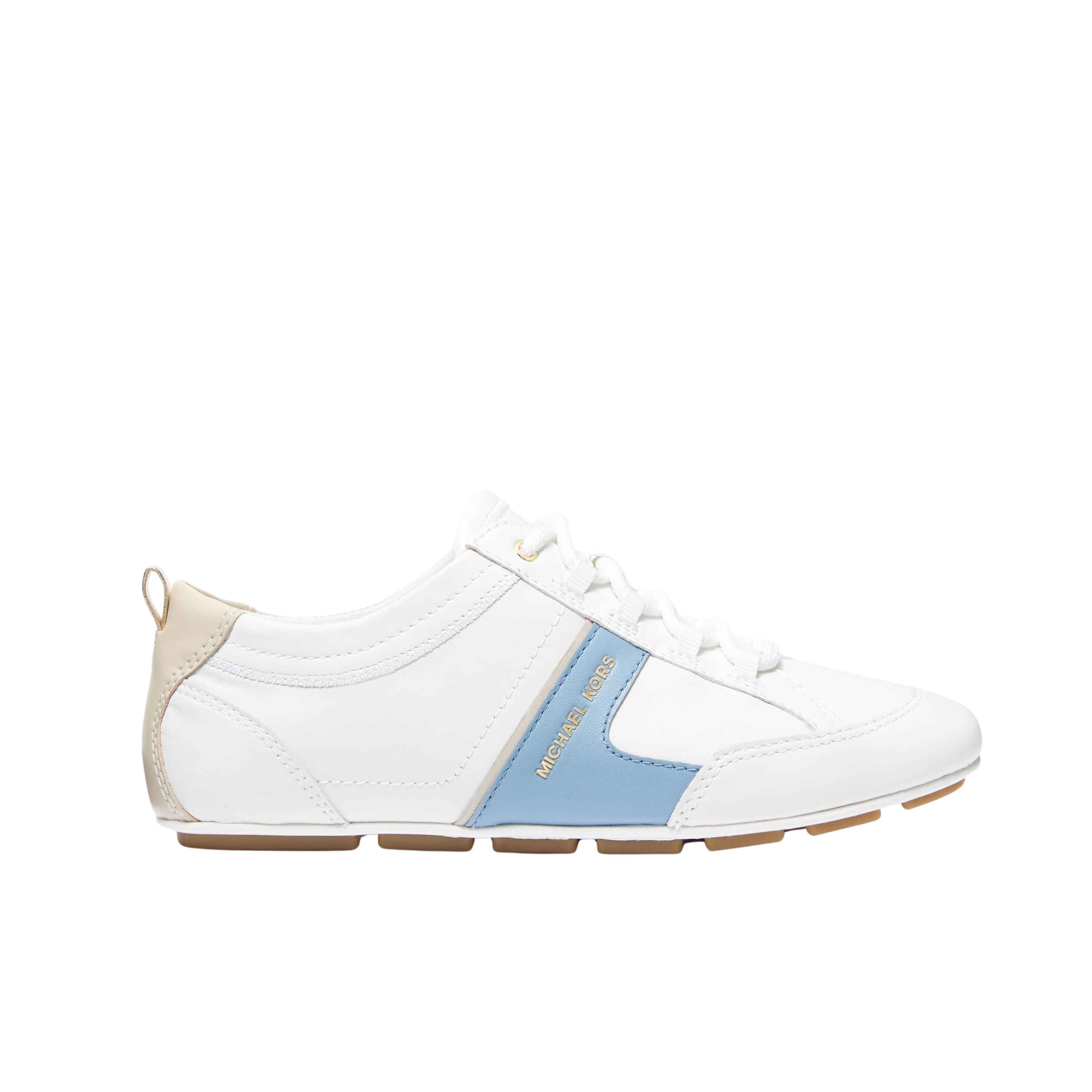 Michael Kors Women Keely Leather Trainer - Chambray