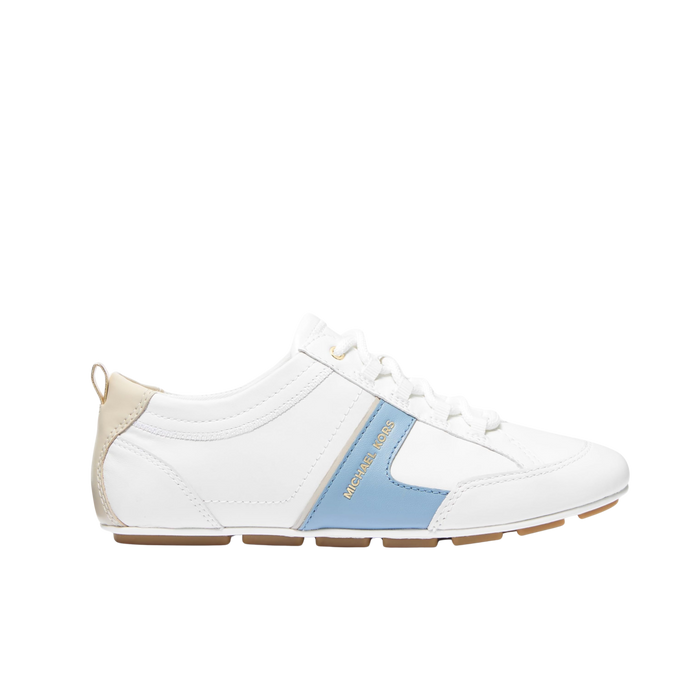 Michael Kors Women Keely Leather Trainer - Chambray