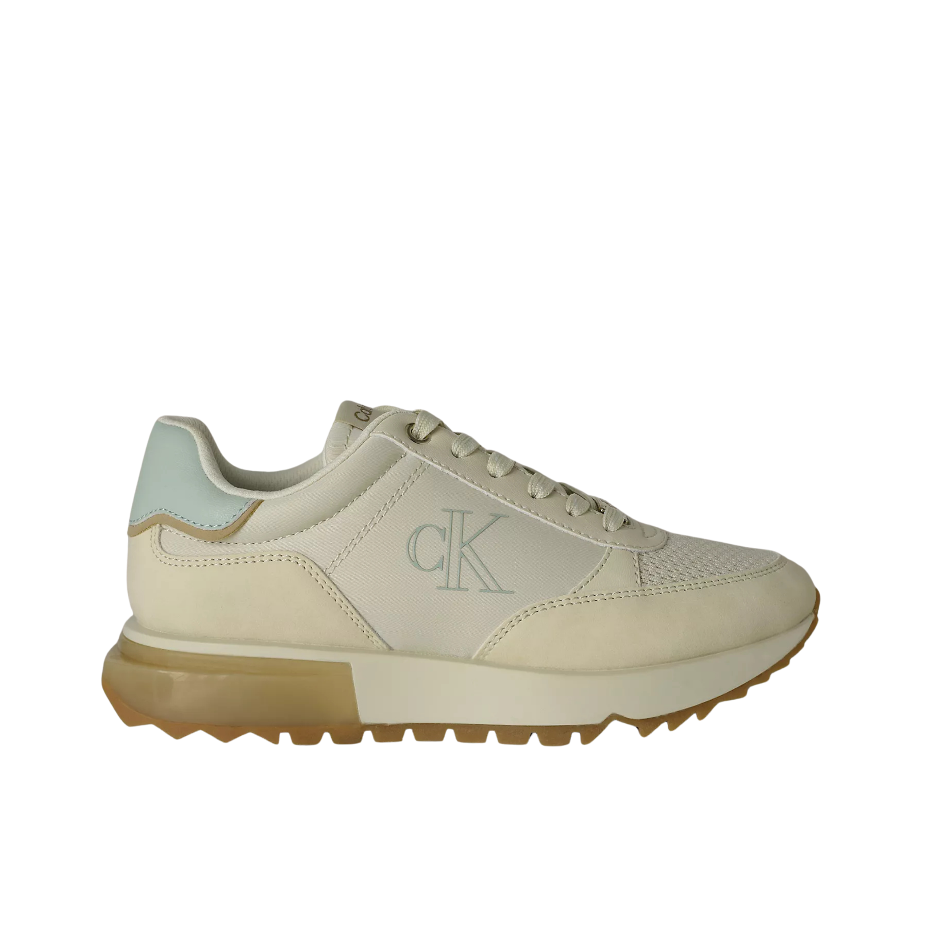 Calvin Klein Women Melidee Runner Sneaker - Beige