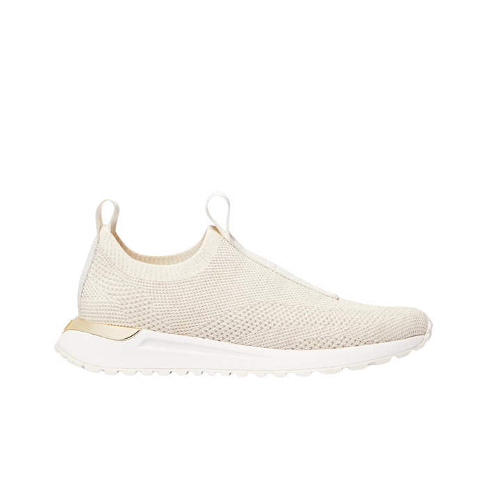 Michael Kors Women Bodie Knit Slip On Sneaker - Cream Multi