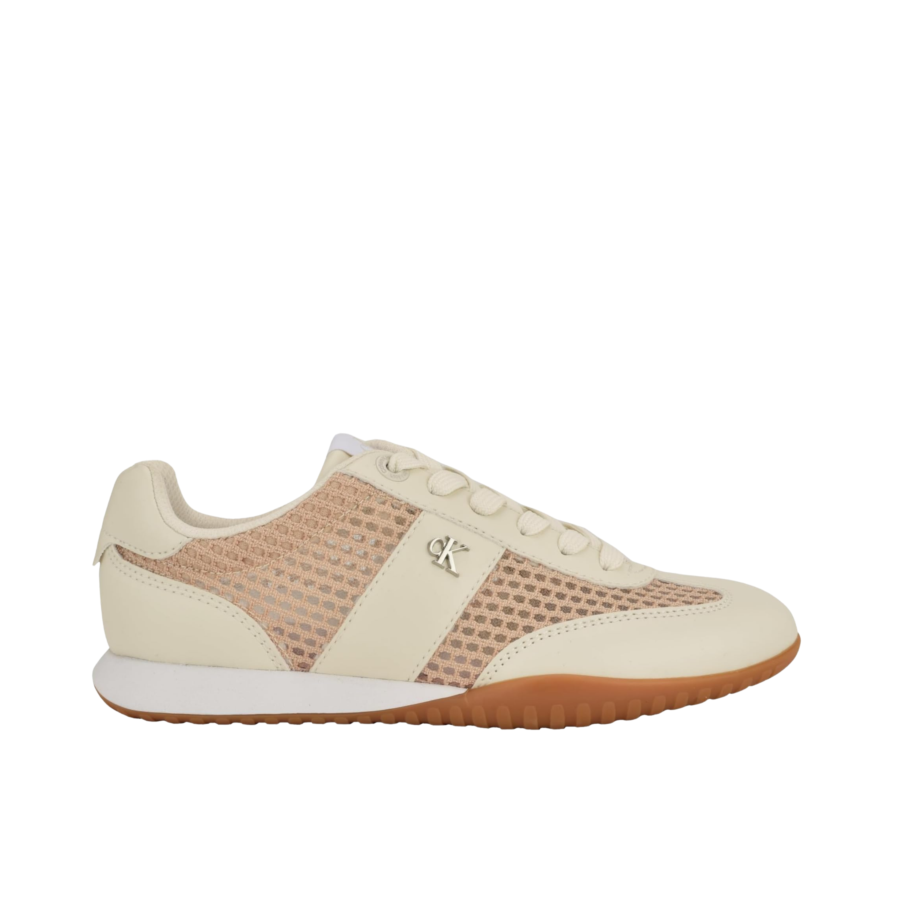 Calvin Klein Women Harllow Sneaker - White Mesh