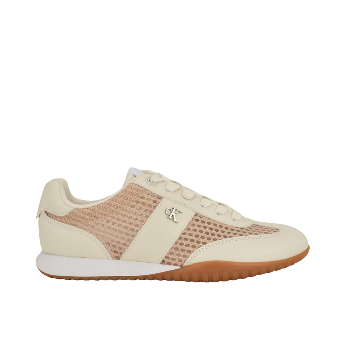 Calvin Klein Women Harllow Sneaker - White Mesh