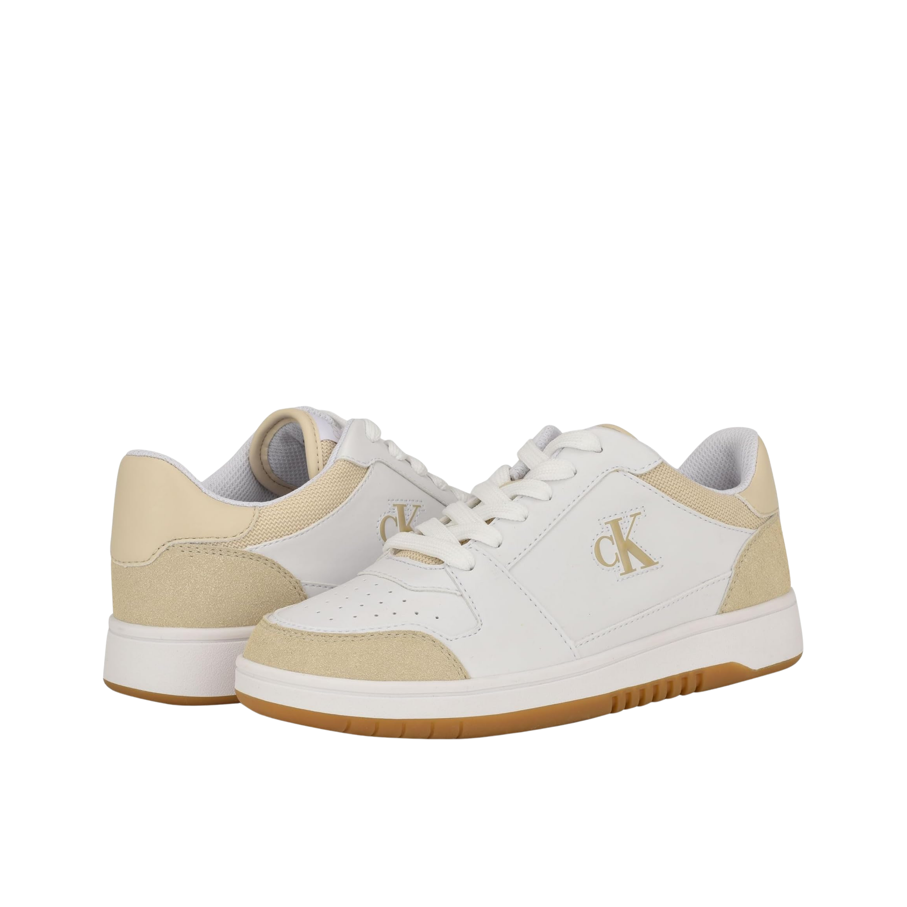 Calvin Klein Women Hania Sneaker - White Beige