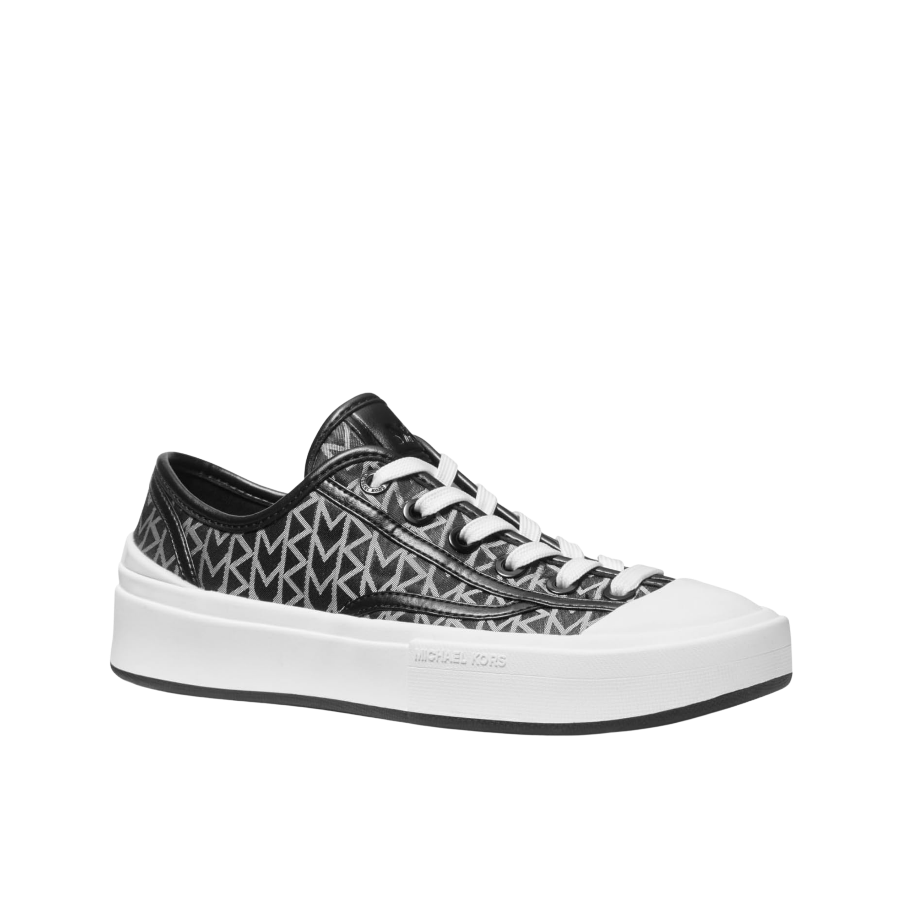 Michael Kors Women Jude Lace Up Sneaker - Black