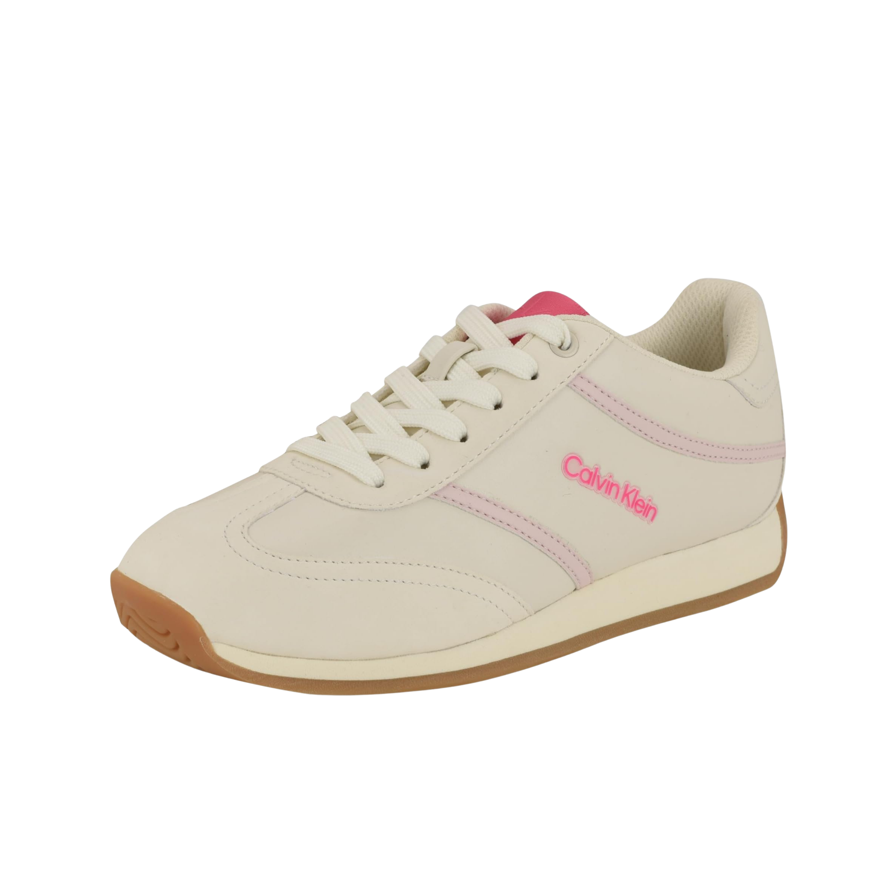 Calvin Klein Women Avyenna Sneaker - White Light Pink