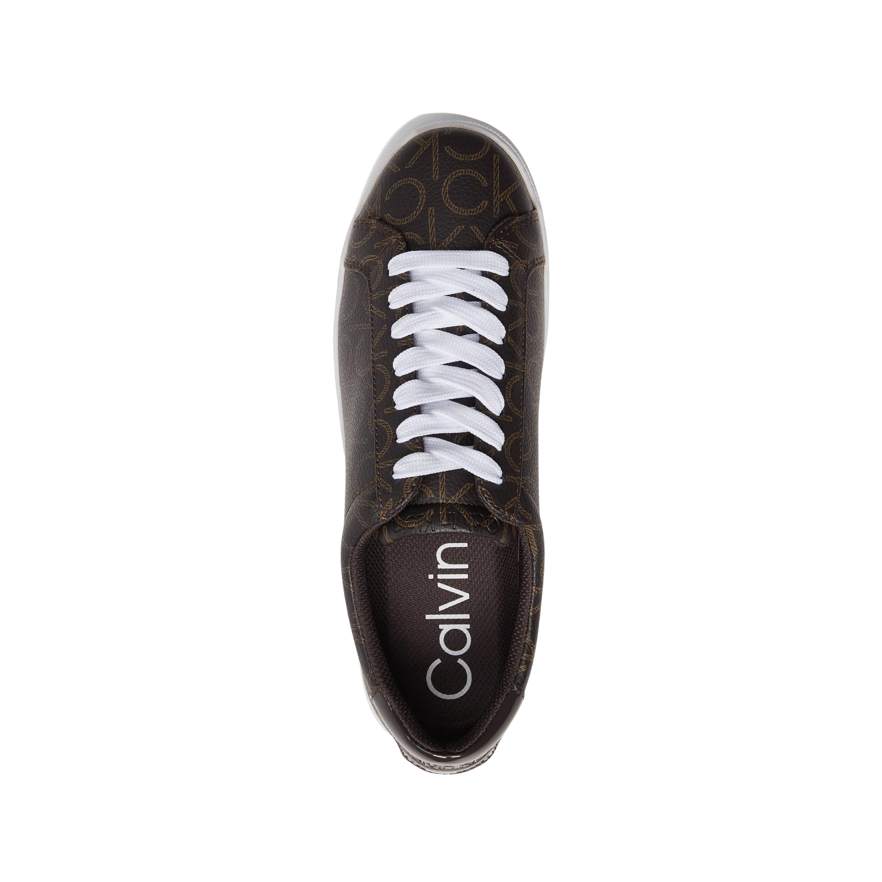 Calvin Klein Women Gules II Sneaker - Espresso Logo