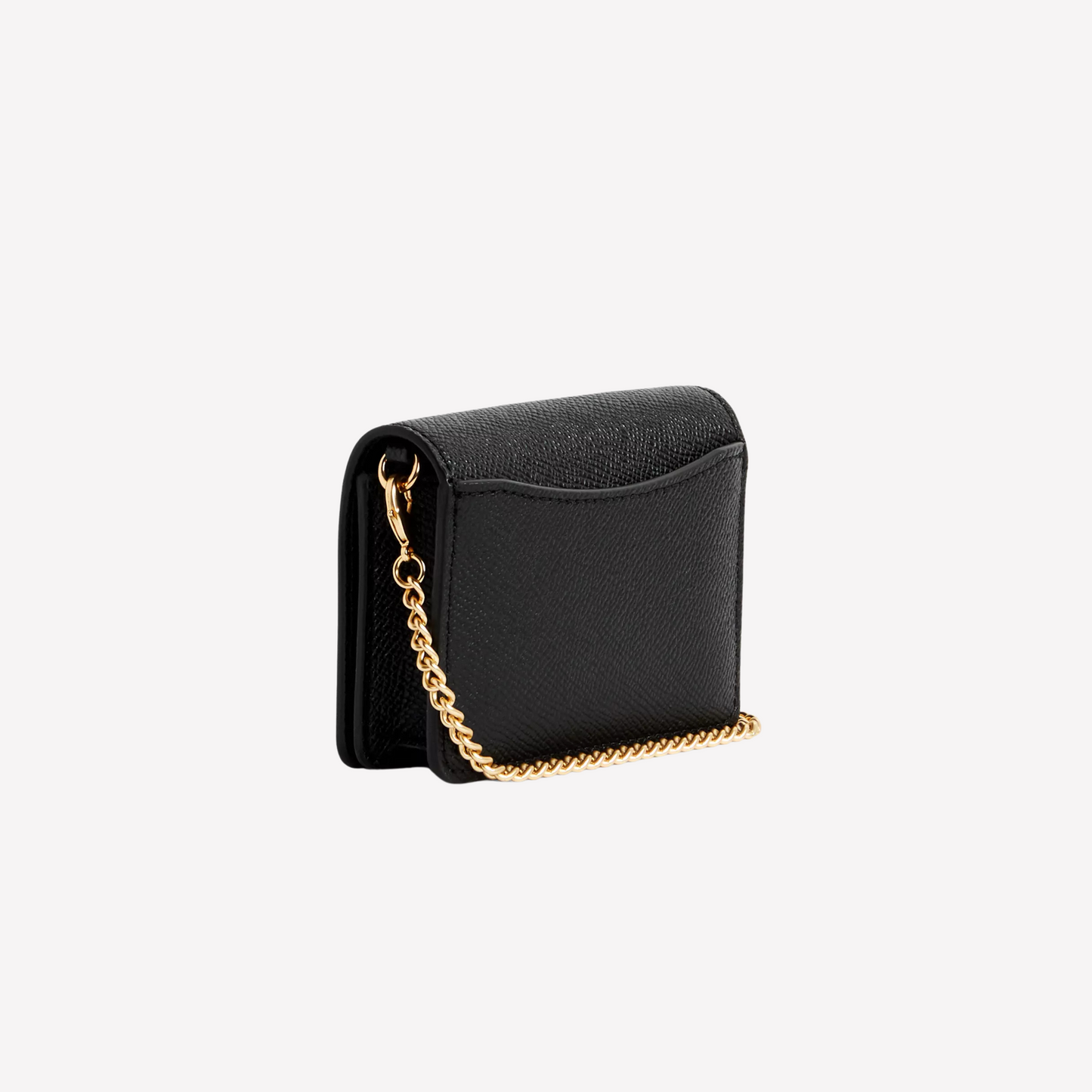 COACH Mini Wallet On A Chain - Black