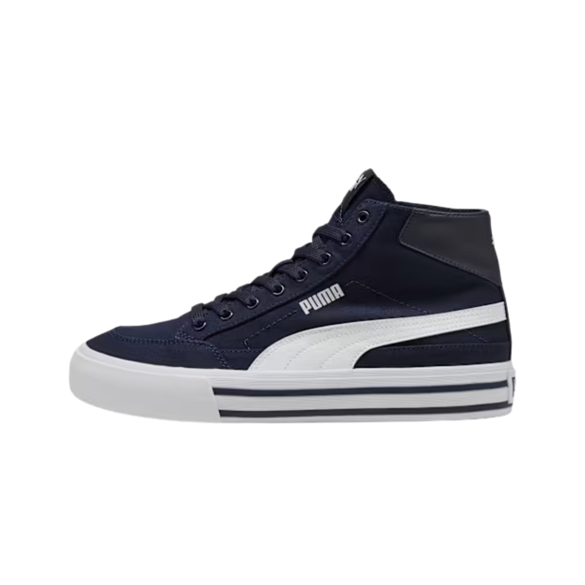 Puma Men Court Classic Vulcanized Formstrip Sneakers - New Navy White