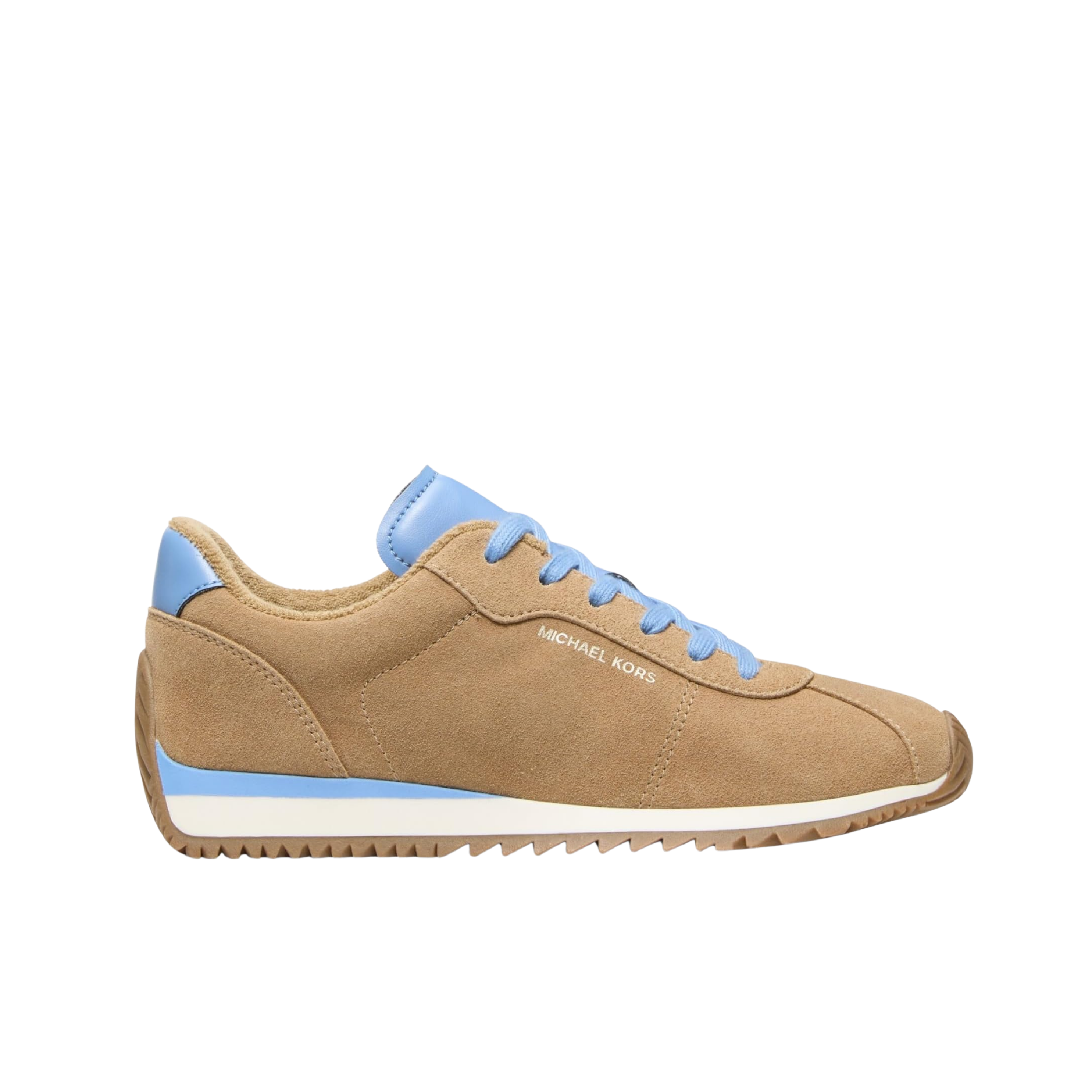 Michael Kors Women Rhodes Color Suede Trainer - Husk Multi