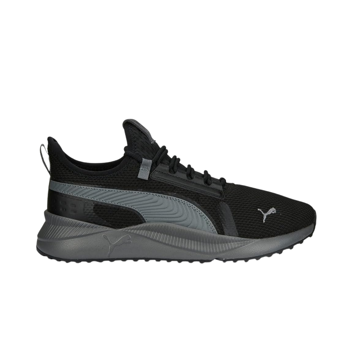 Puma Men Pacer Future Street Knit Sneakers - Black Cool Dark Gray