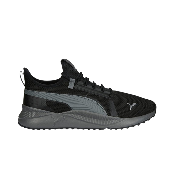 Puma Men Pacer Future Street Knit Sneakers - Black Cool Dark Gray