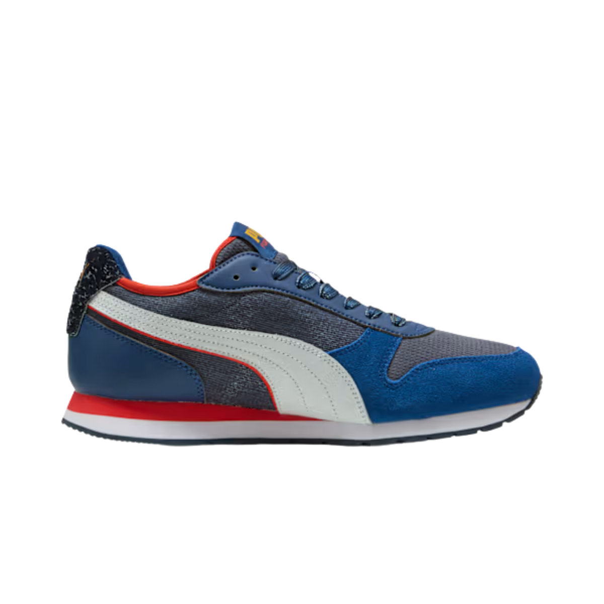 Puma Men ST Miler Retro Sneakers - Navy White Clyde Royal Fierce Red