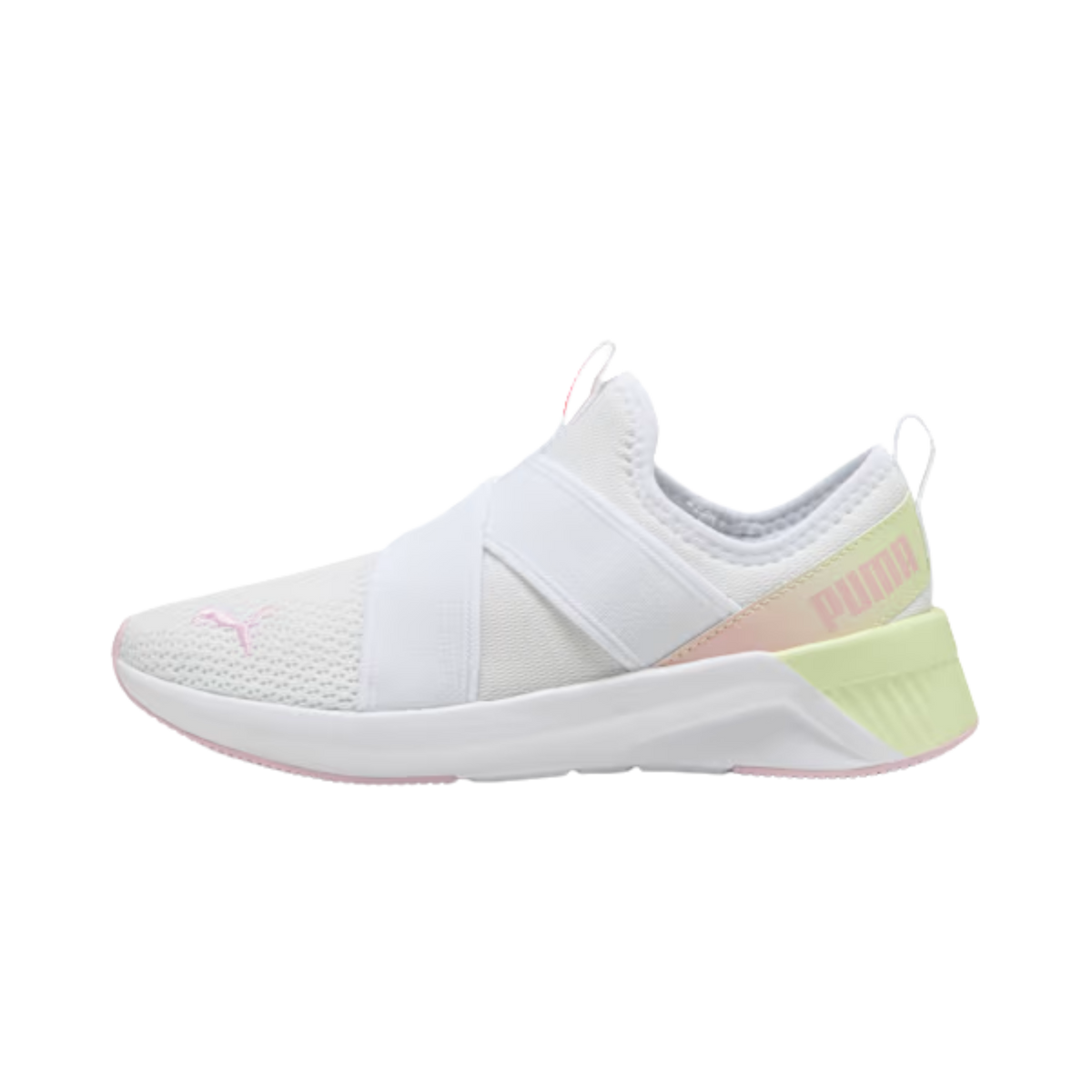 Puma Women Softride Harli Sneakers - White Apple Spritz Pearl Pink Pure Pink