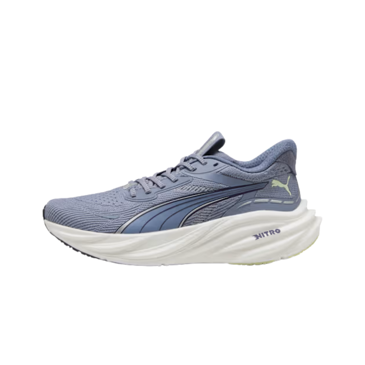 Puma Women Magnify Nitro™ 3 - Gray Sky Deep Plum Vibrant Silver