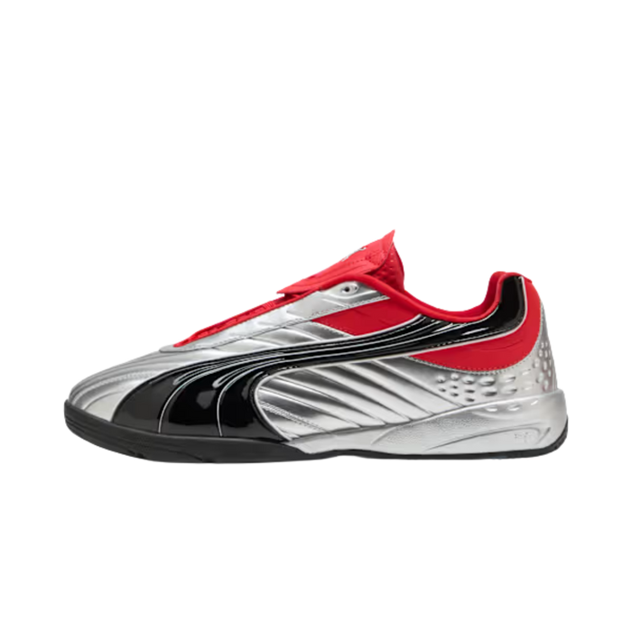 Puma Men V S2 Goalgetter Sneakers - Silver For All Time Red