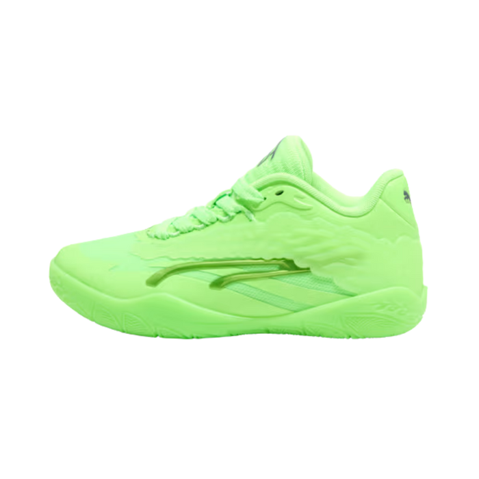 Puma Women Stewie 3 Team Basketball Shoes - Green Glare Galactic Gray