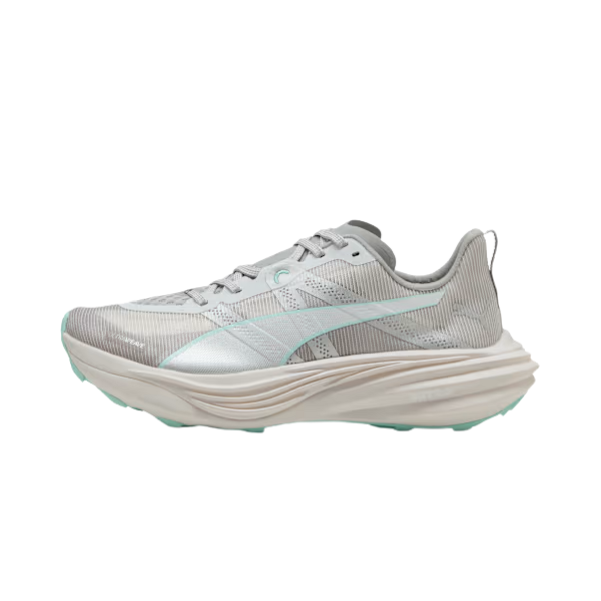 Puma Women Deviate NITRO™ Elite Trail - Feather Gray Mint Melt