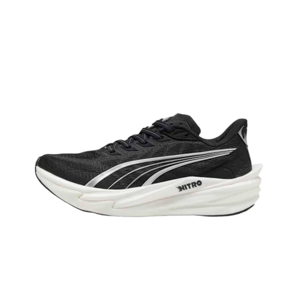 Puma Women Deviate NITRO™ 4 - Black White Silver