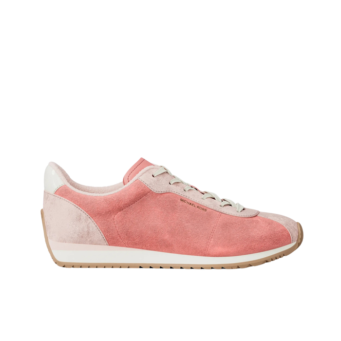 Michael Kors Women Rhodes Color Block Suede Trainer - Primrose