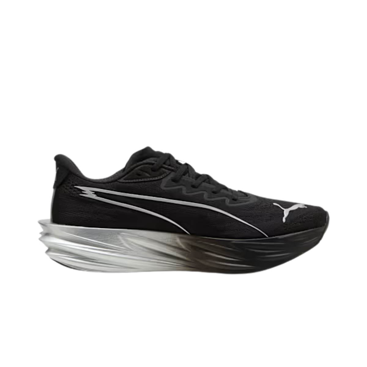 Puma Men Deviate Pure Nitro™ - Black Flat Dark Gray Silver