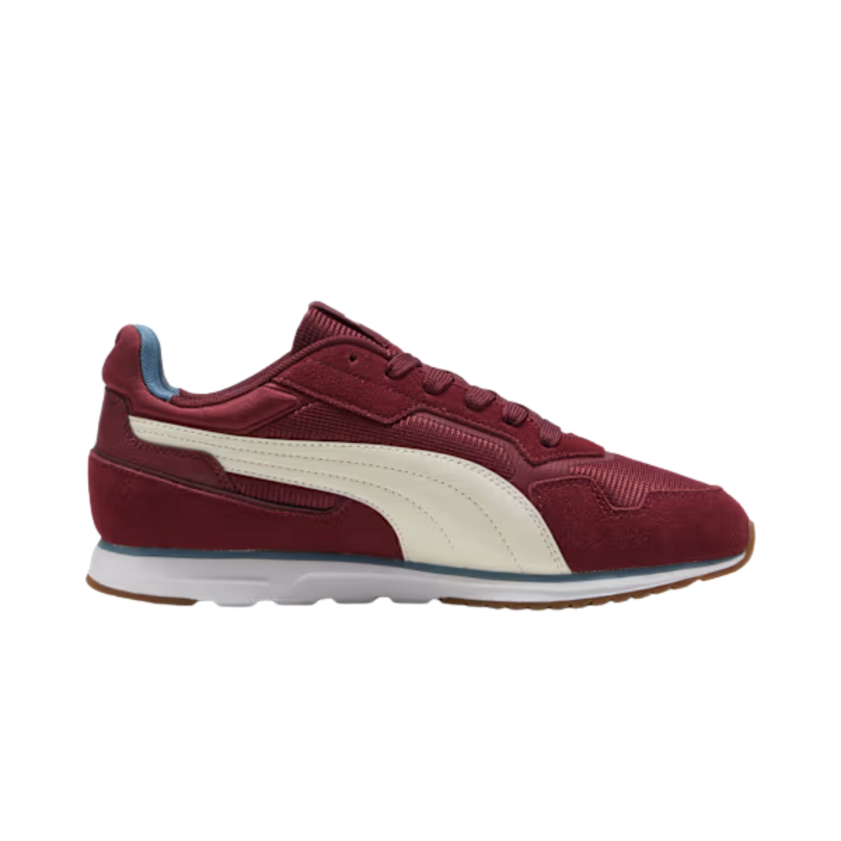 Puma Men Softride ST Miler Sneakers - Ruby Shimmer Vapor Gray